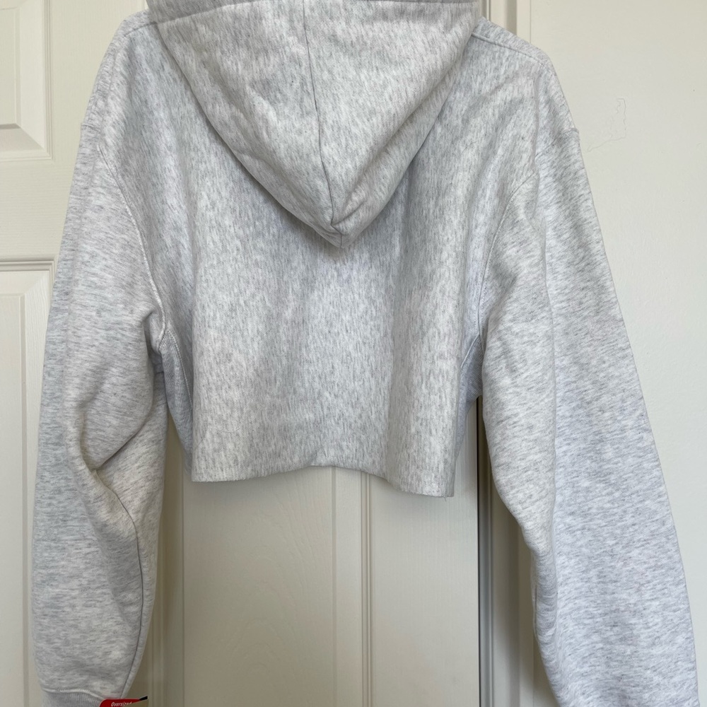 Women’s Champion Oversized Cropped Hoodie - Picture 3 of 4